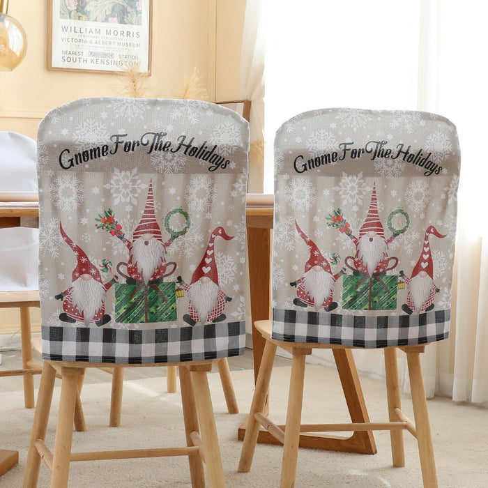 Rudolph Decorative Chair Cover Decoration Scene Layout Props Atmosphere Decoration