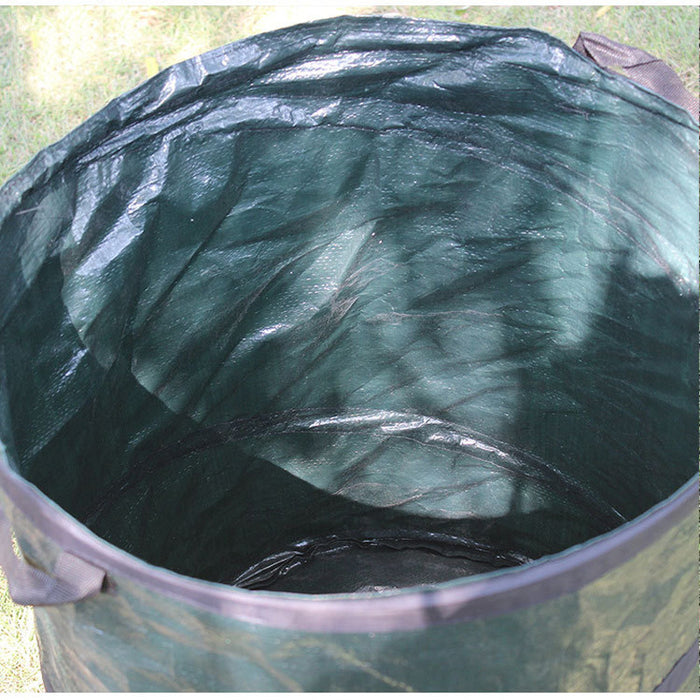 Portable Pop up Trash Bin 22-Gallon Capacity Folding Leaf Bag
