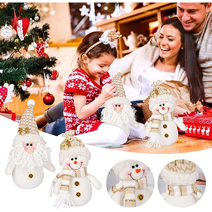 Christmas Snowman Decor Dolls, Indoor Home Decoration Xmas Party Gift