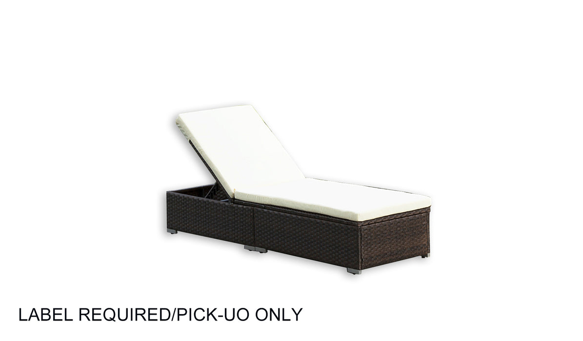 [Only For Pick Up] Protivin Reclining Chaise Lounge with Cushion